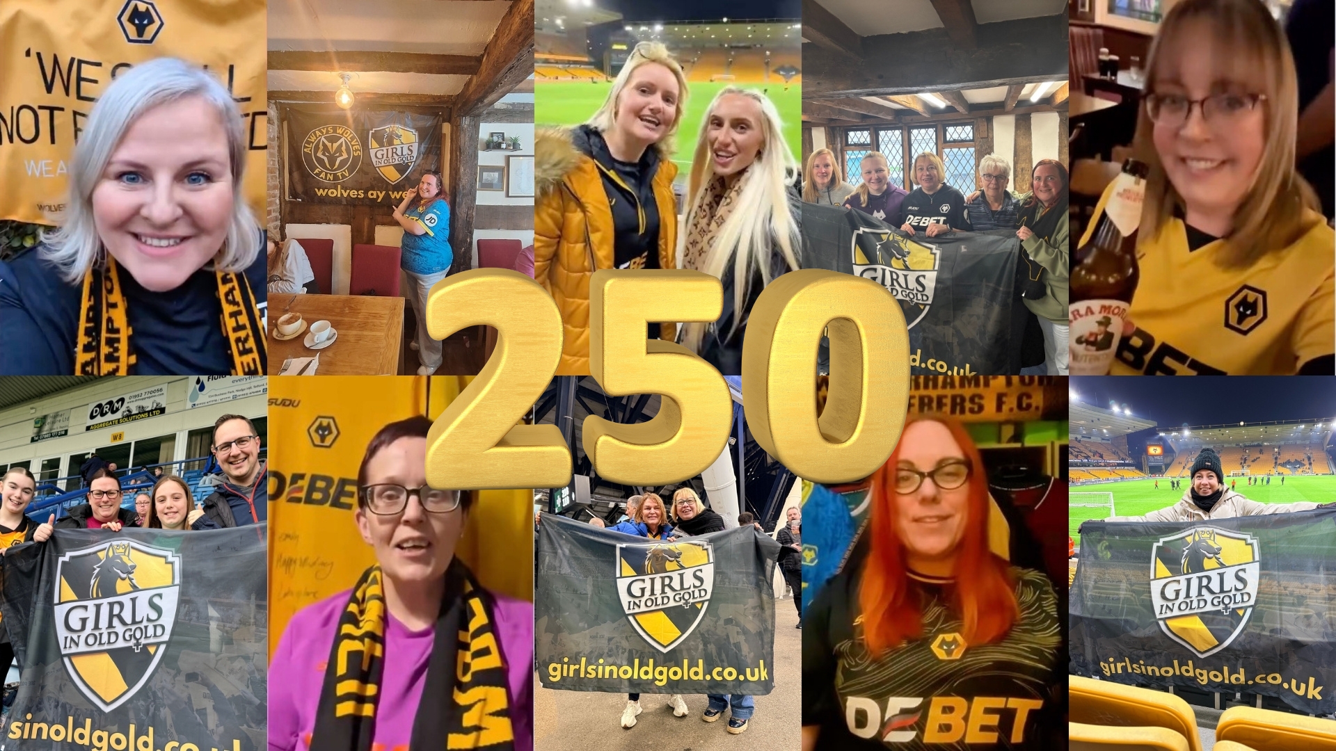 Girls in Old Gold Exceeds 250 Members